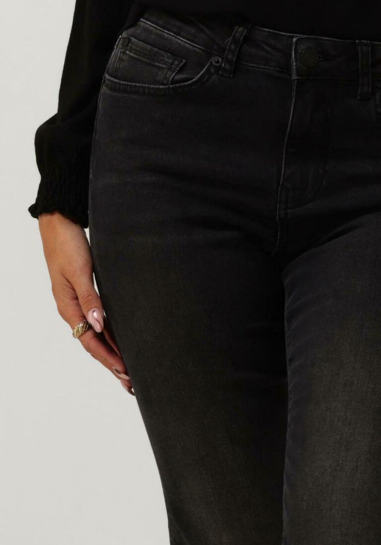 SUMMUM zwarte summum flared jeans juliet skinny flared jeans julia black black