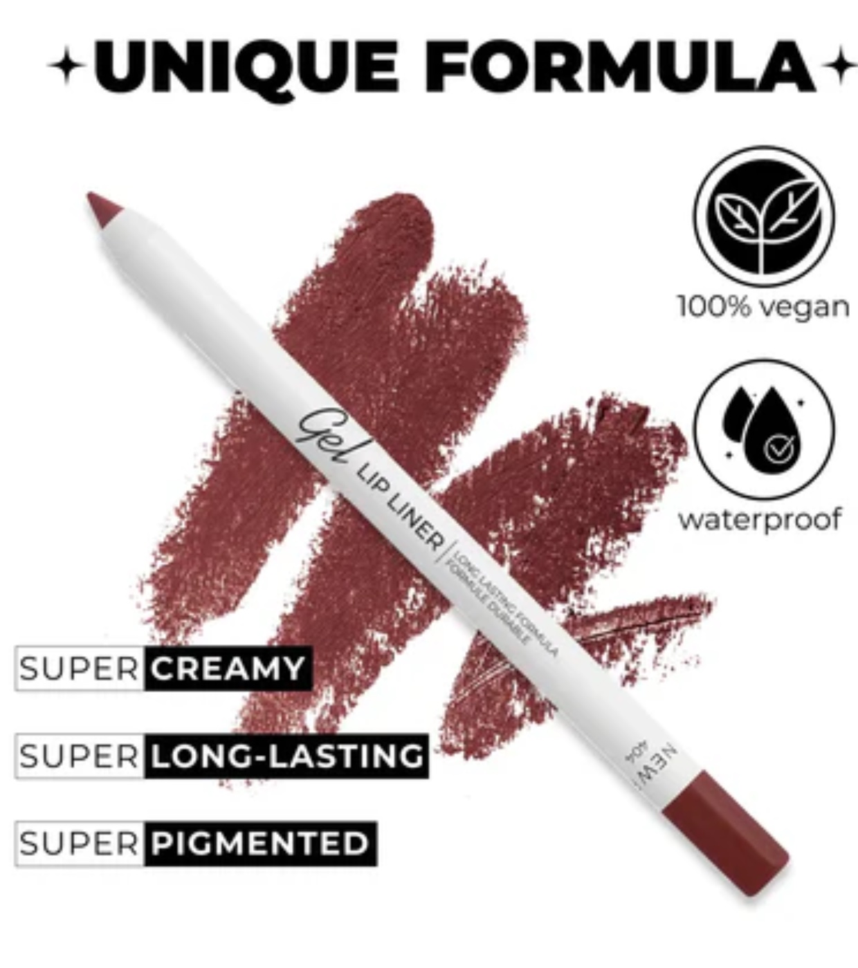 Lamel - Delineador de lábios Long Lasting - 407: Ash rose