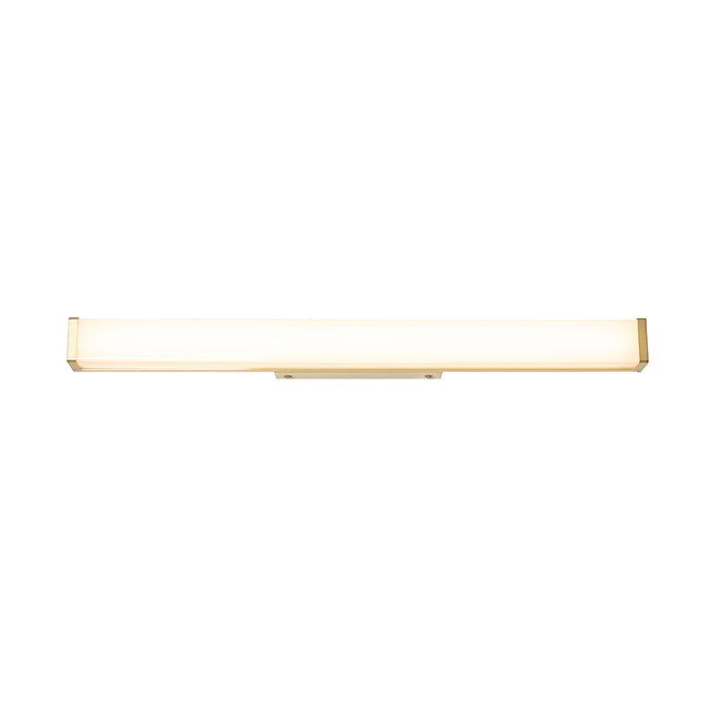 Badkamer wandlamp messing 62 cm incl. LED IP44 - Cascada