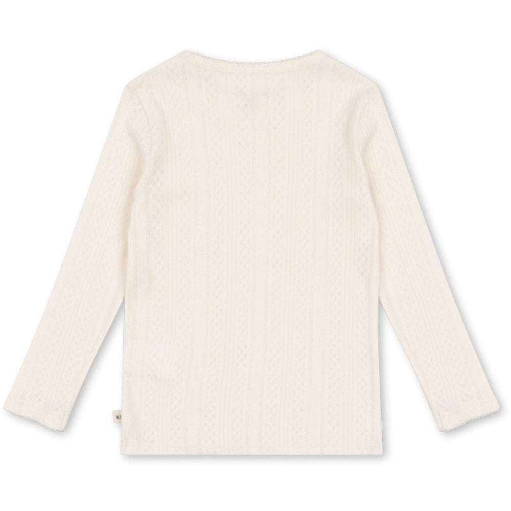 Køb Konges Sløjd Antique White Minna Bluse GOTS