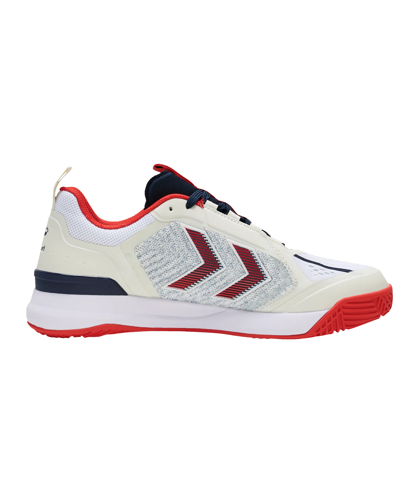 Hummel Dagaz Handballschuhe Weiss Rot F9806