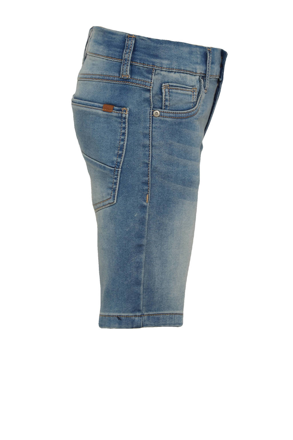 NAME IT jeans short Theo met katoen light denim