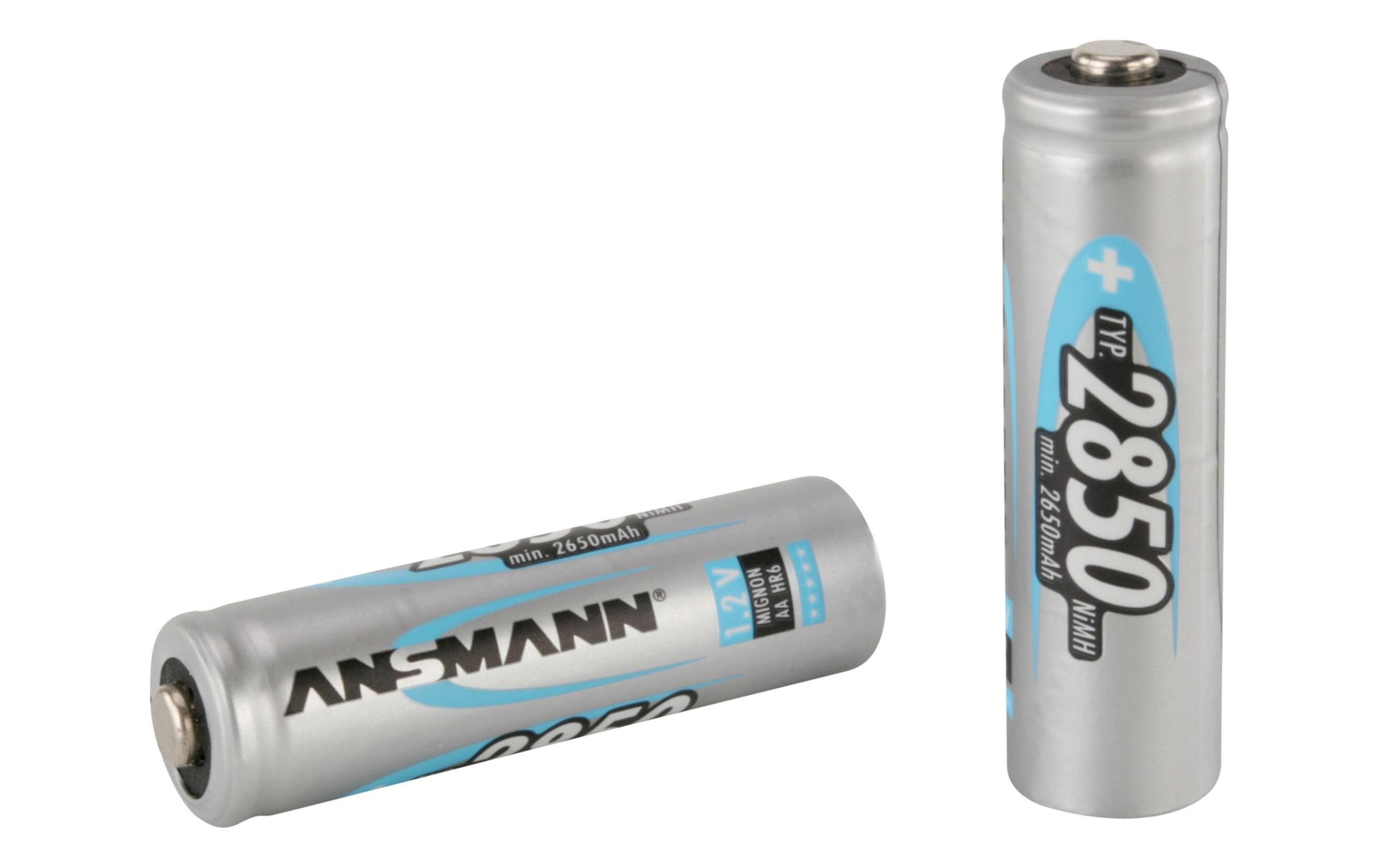 Akku Typ 2850 NiMH AA 2850 mAh, 4 StückAA-Akkus im 4er-Pack