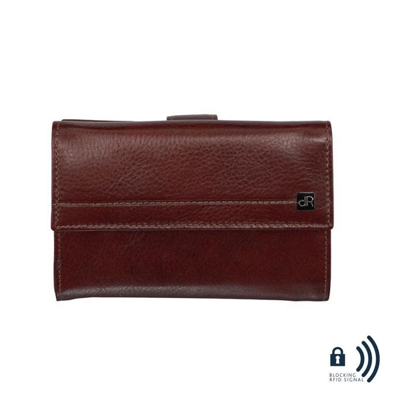 dR Amsterdam Vegio Damesportemonnee 118119 Chestnut