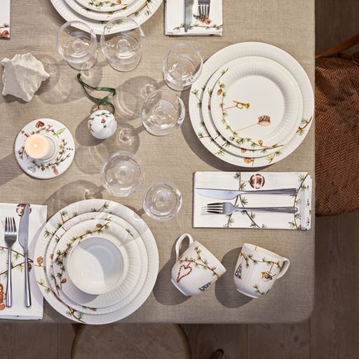 Kähler Hammershøi Jul Frokostallerken, Ø22 cm
