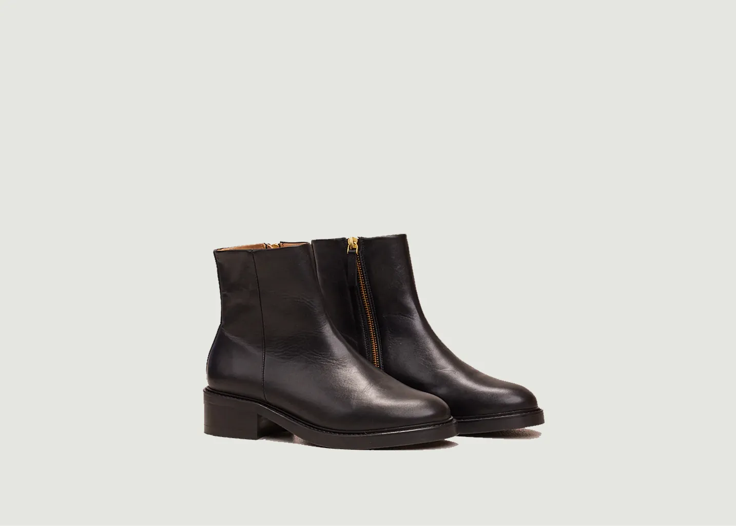 Bottines en cuir Virginie M.Moustache