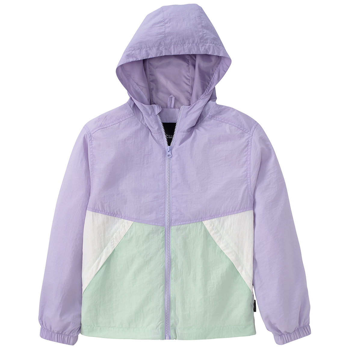 Beatwear Mädchen Jacke im Retro-Look helllila / mint / creme