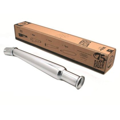 Silencieux Bihr Trump Chrome universel côté gauche Universel - Gris