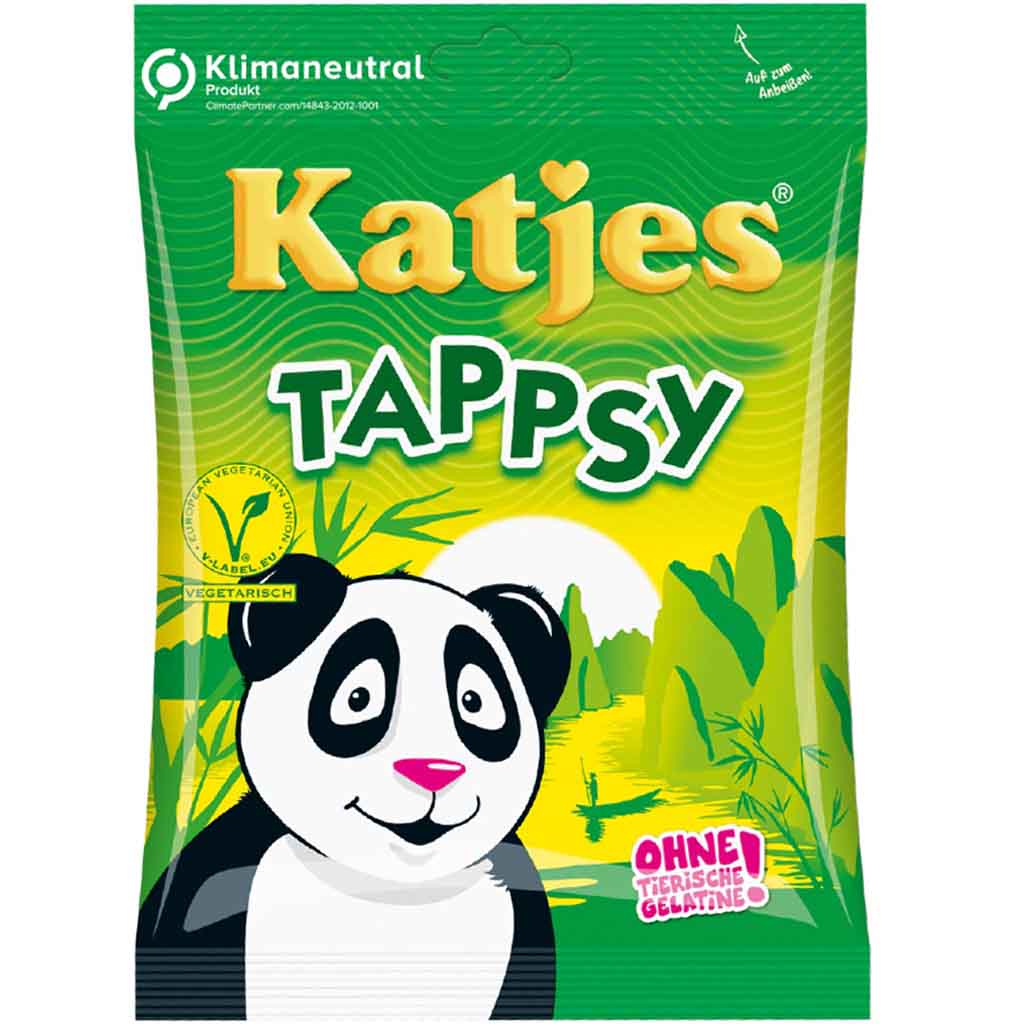 Katjes Fruchtgummi Tappsy 175g MHD:31.12.25