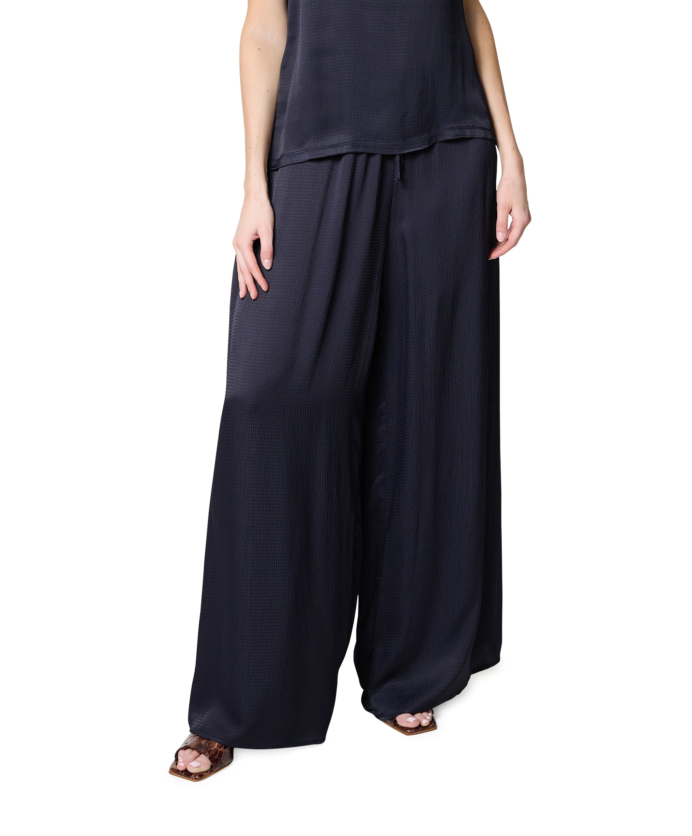 Même Road dames broek blauw