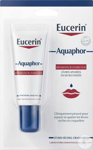 Eucerin Aquaphor Réparateur Lèvres SOS Tube 10ml