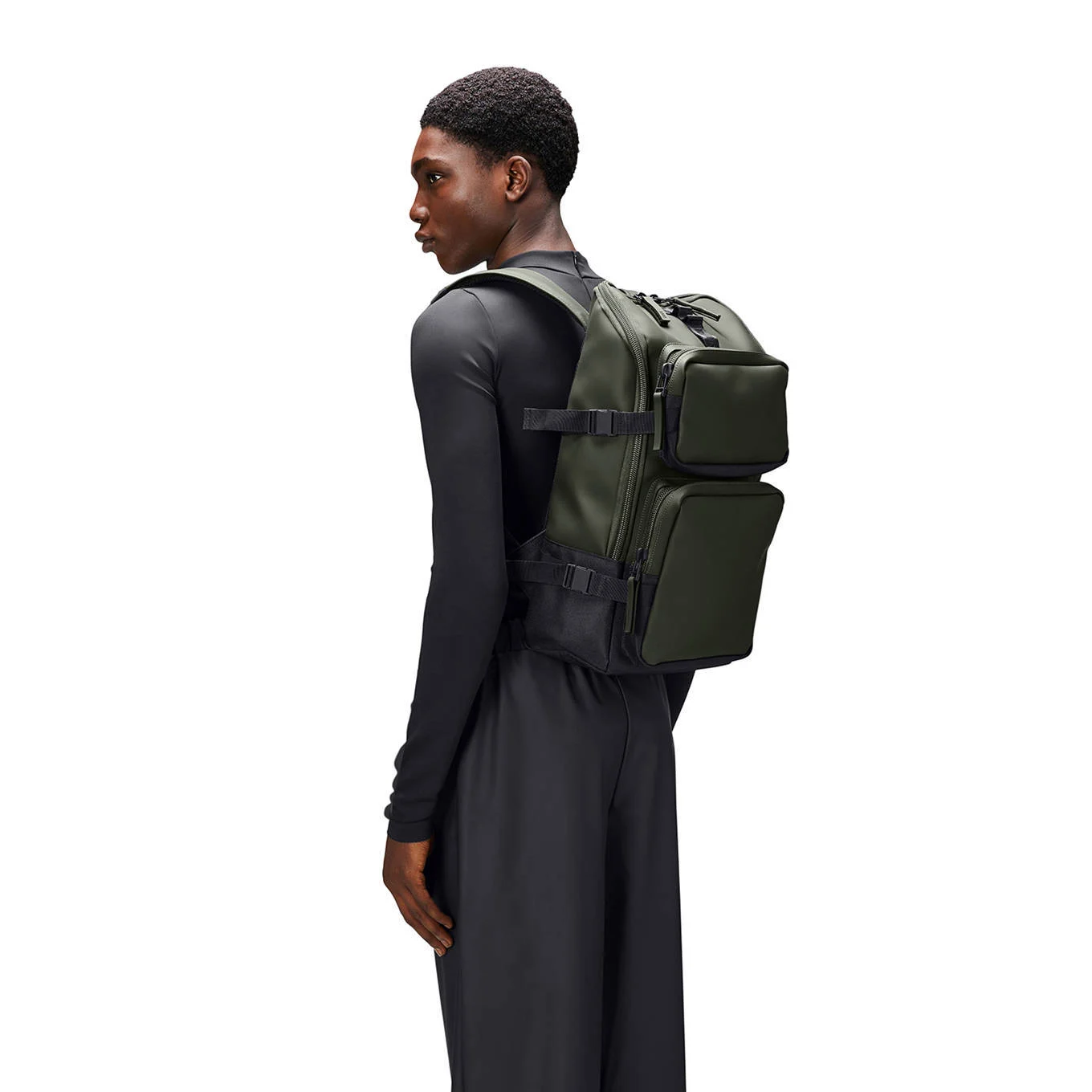 Rains rugzak Trail Cargo W3 kaki