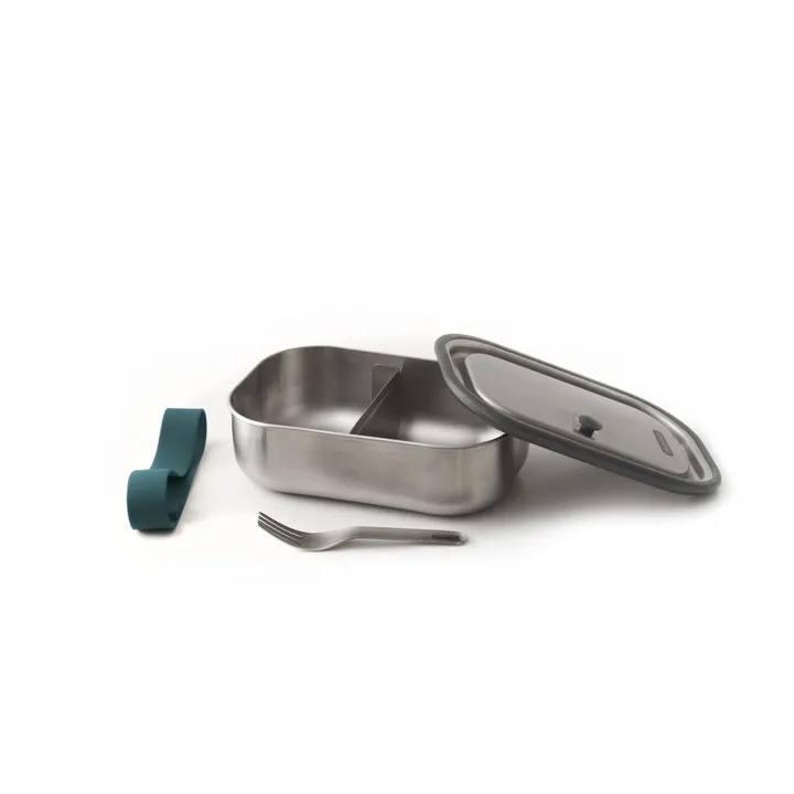 Black + Blum Lunch box Stainless | Bleu