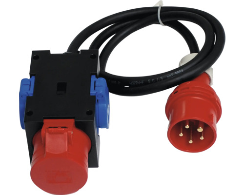 PCE compacte verdeeldoos IP44 H07RN-F 5G1.5 16A 1.5 m