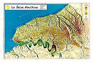 GEORELIEF - GEORELIEF D76 SEINE MARITIME 21X31