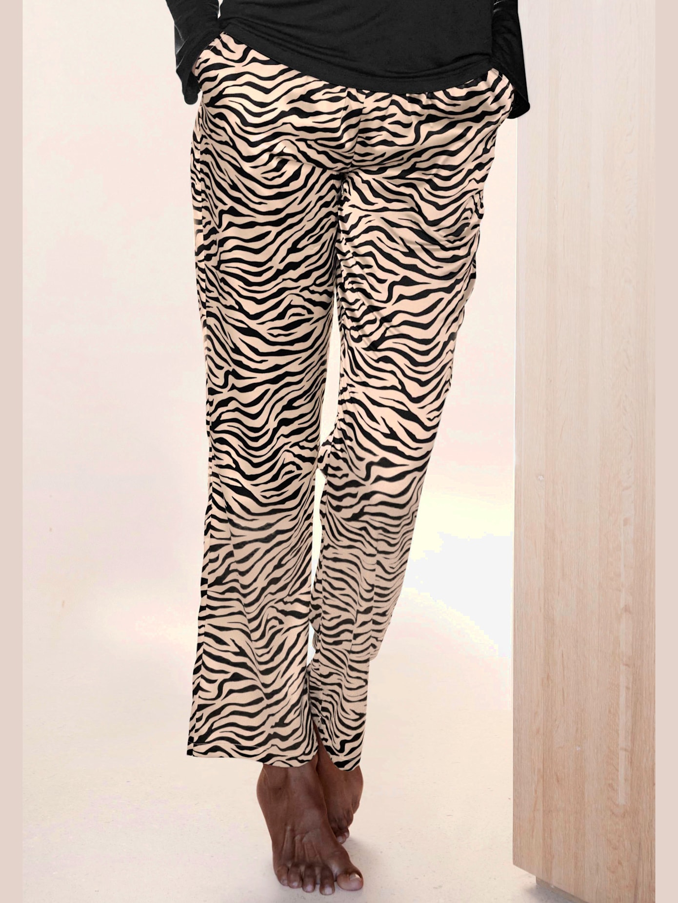 Bas de pyjama pantalon de pyjama à imprimé animal