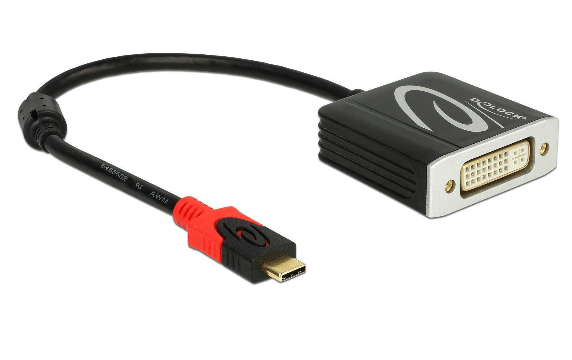 Adapter USB Type-C - DVI-DUSB-C zu DVI Adapter