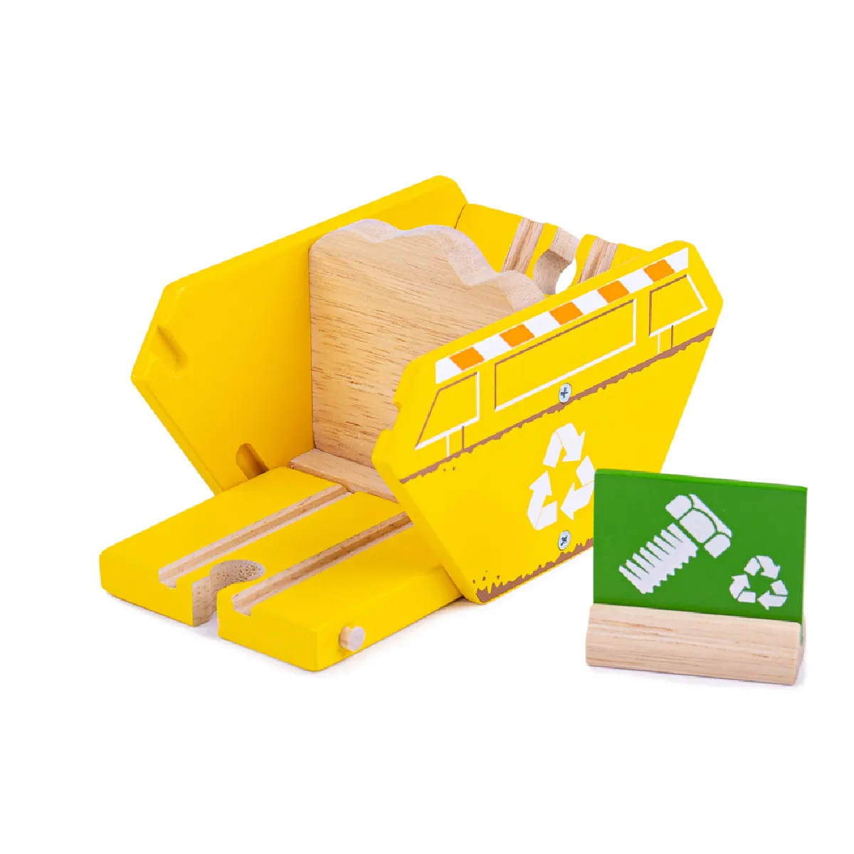 Bigjigs Rail Train de recyclage