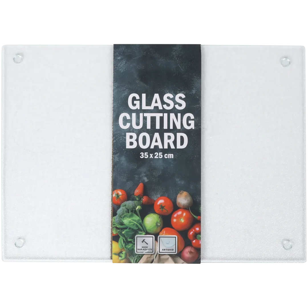 Planche à découper en verre