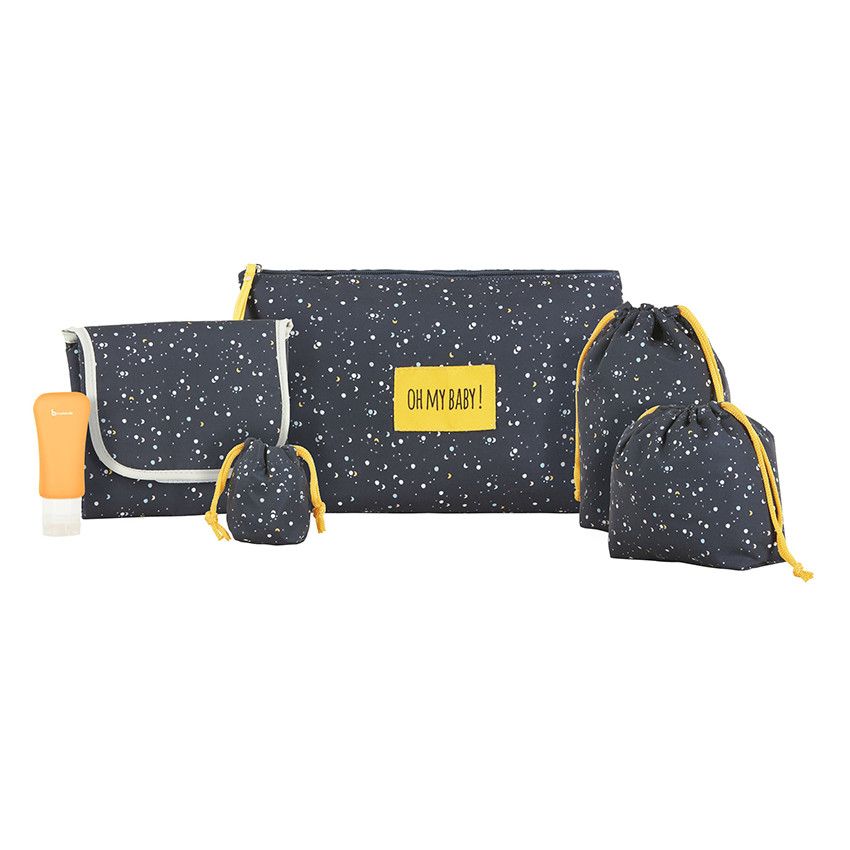 Sac et kit à langer Change&Go - Ecru