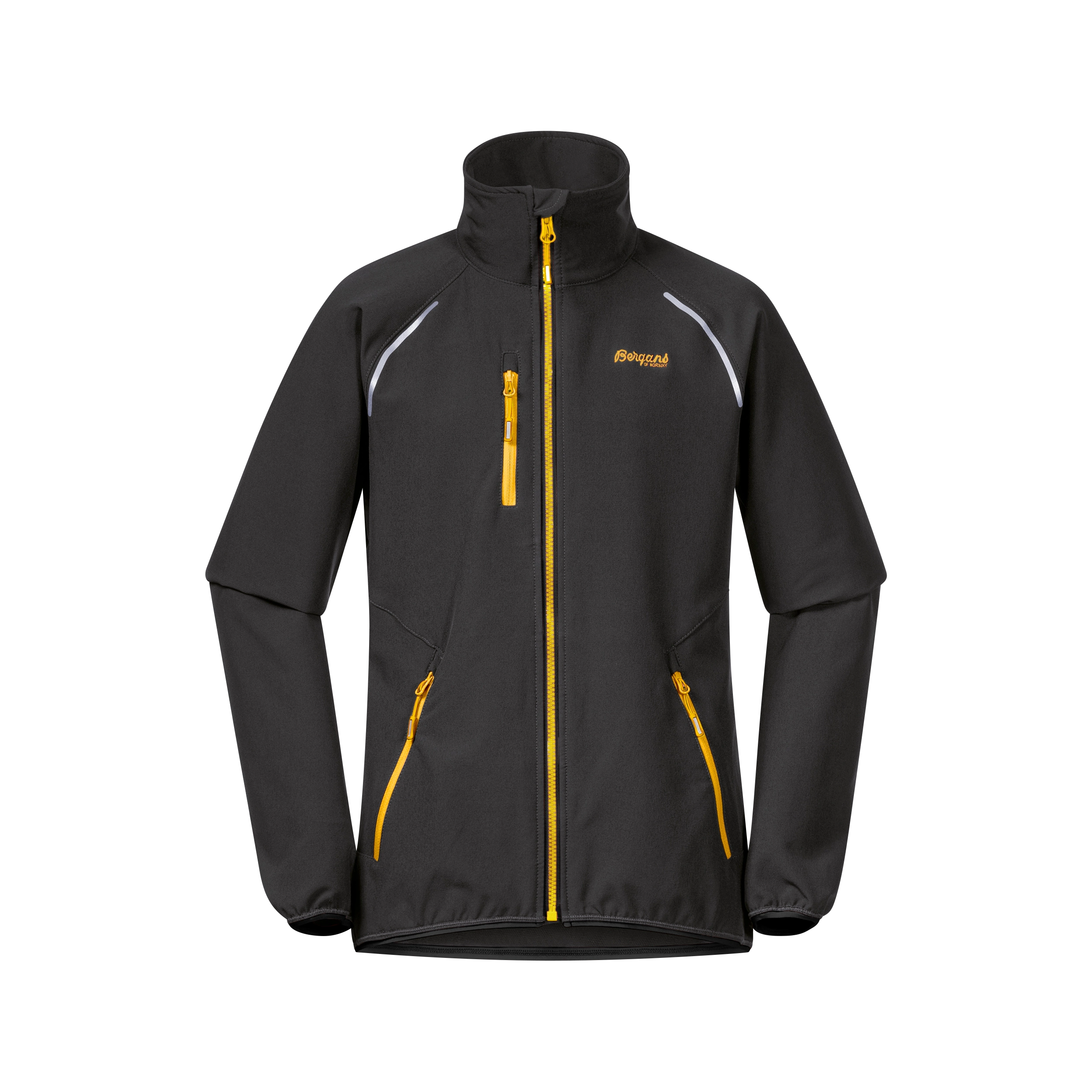 Sjoa Light Softshell Youth Girl Jacket Solid Charcoal