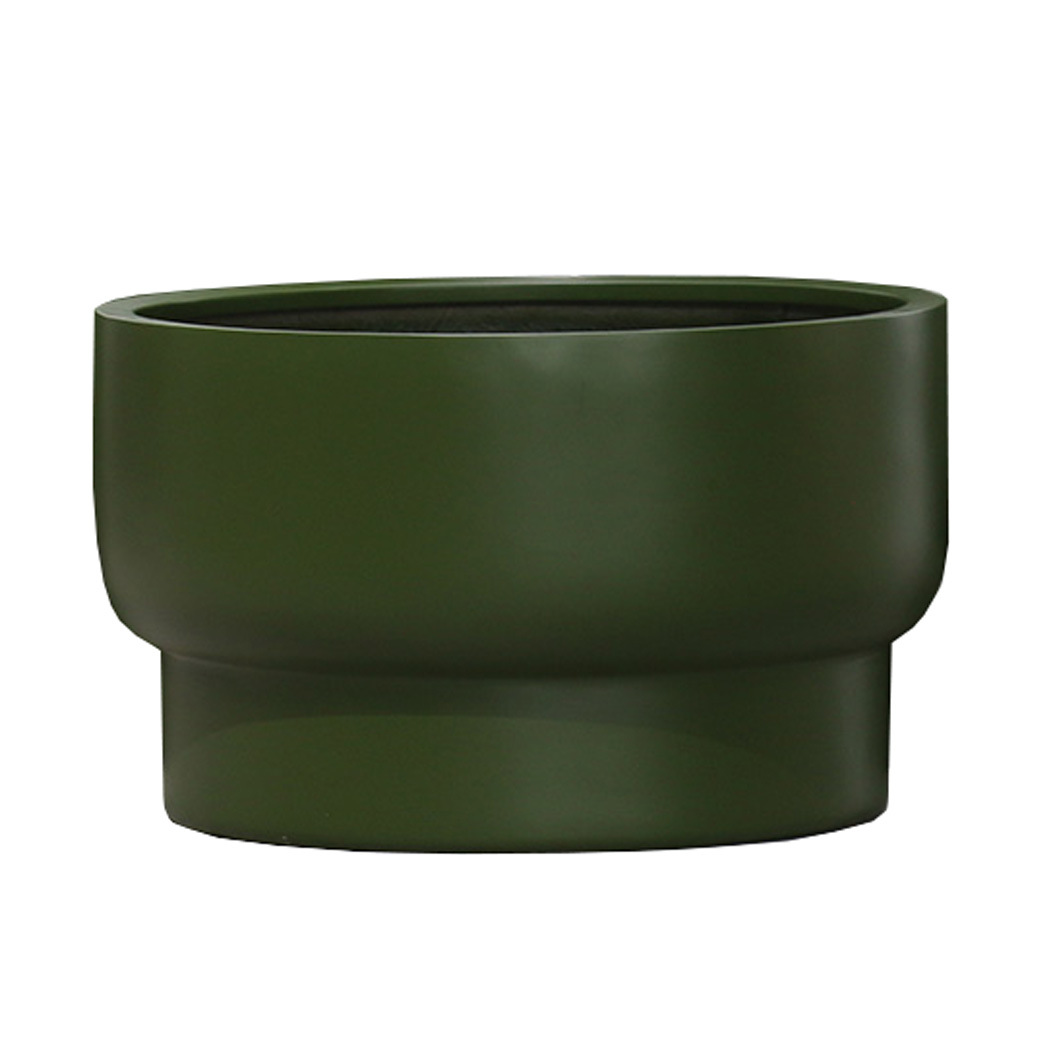 Plantenpot Nyborg L green Ø70 x H40cm