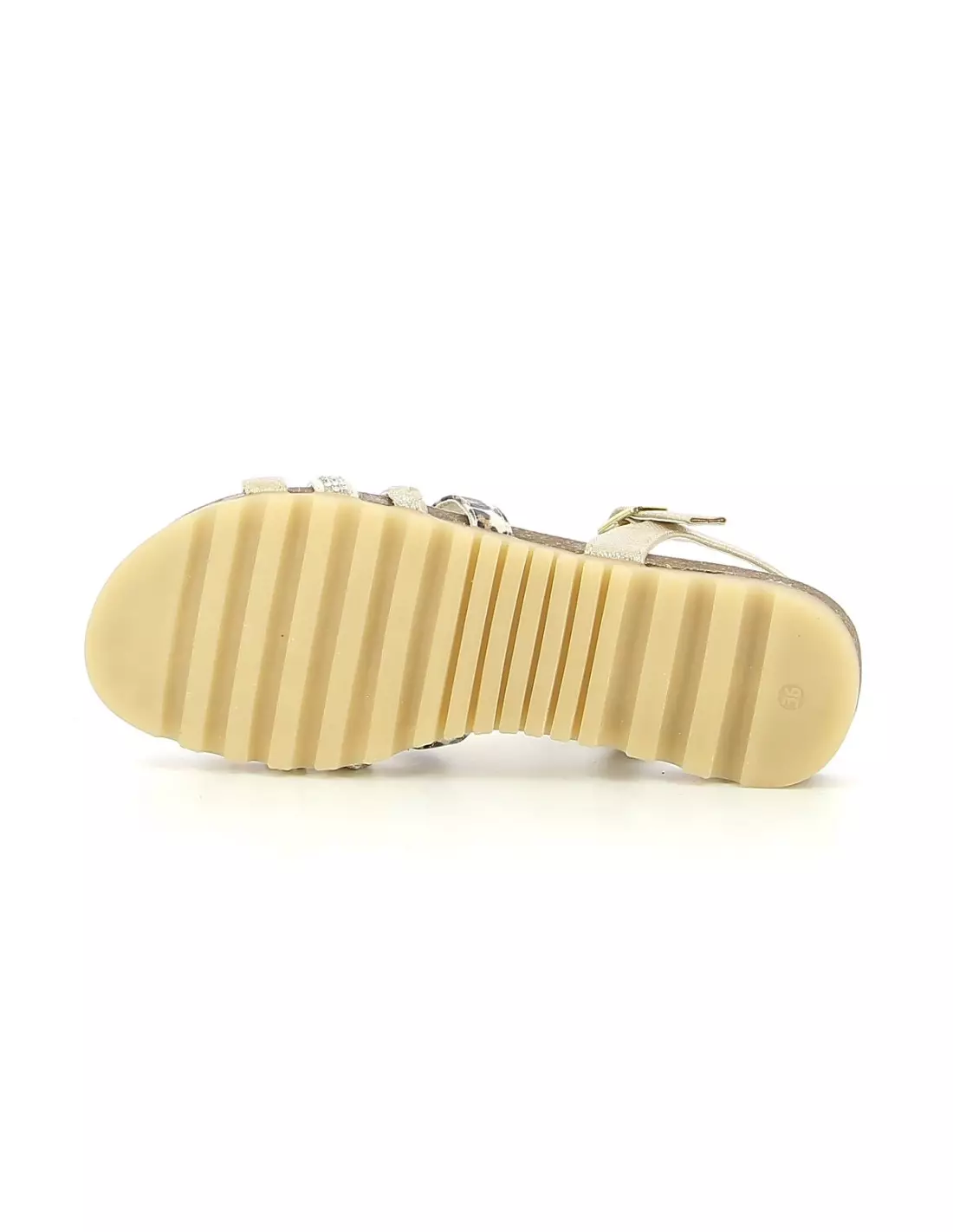 ASSO ARGOU - Sandales & nu-pieds Or
