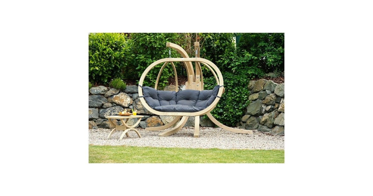 AmazonasGlobo Royal Chair Anthracite hangstoel  (Antraciet)