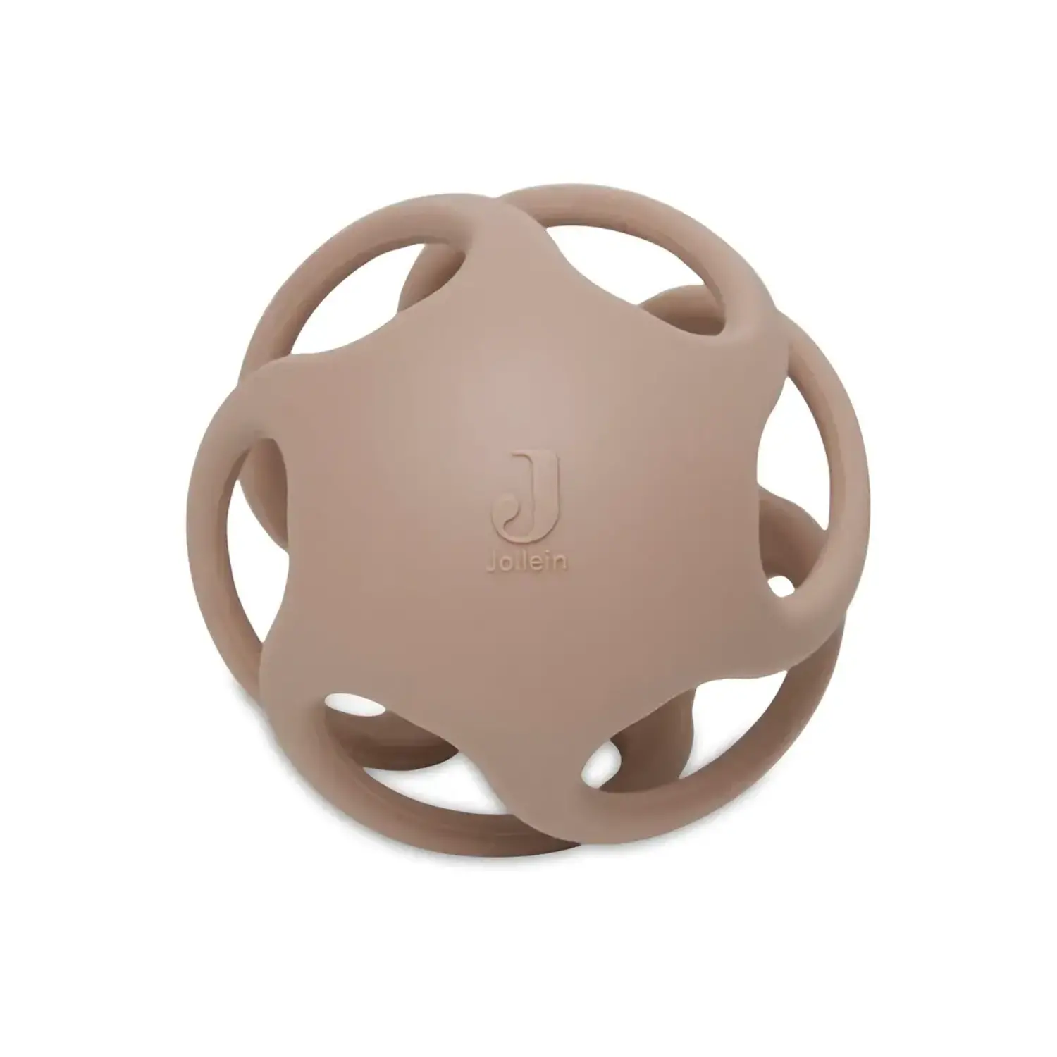 Jollein | Bijtring bal Siliconen Ø 9,5cm Silicone|  Biscuit