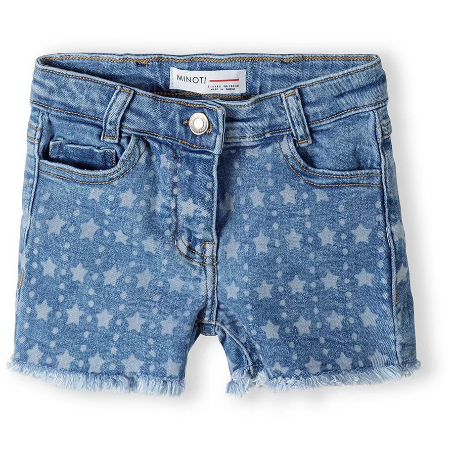MINOTI Jeansshorts Denim-Hellblau