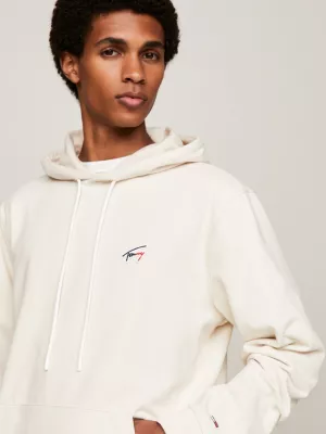 Moletom com Capuz e Logotipo da Marca
