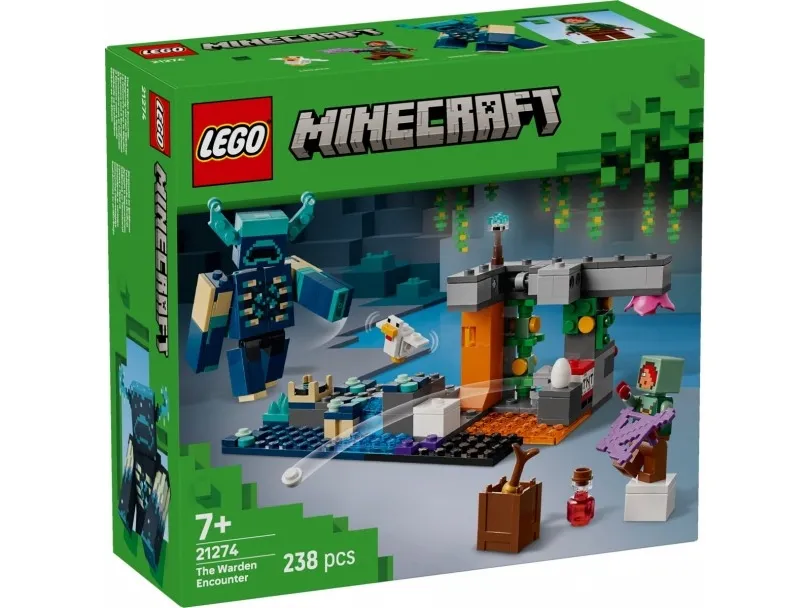 LEGO Minecraft 21274 Warden-mødet