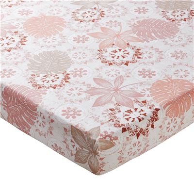 Linge de lit motif exotique - BECQUET CRÉATION