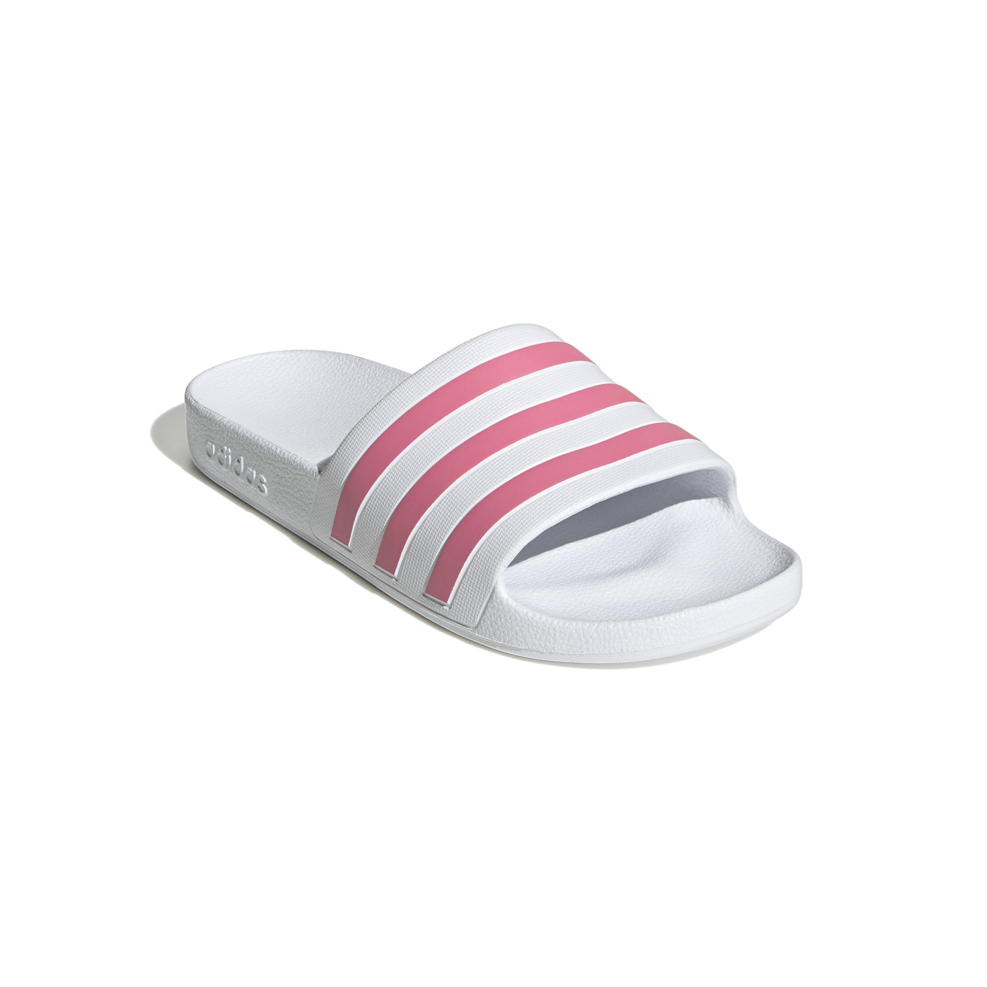 Adidas Adilette Aqua Slippers Dames Wit Roze