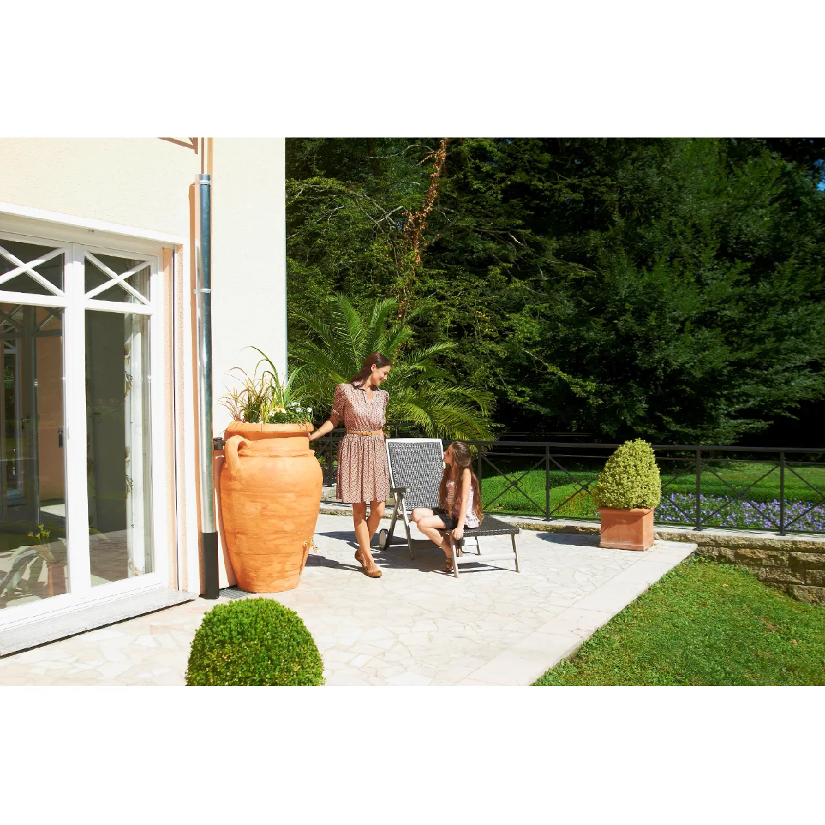 GRAF Cuve amphore Terracotta 600L