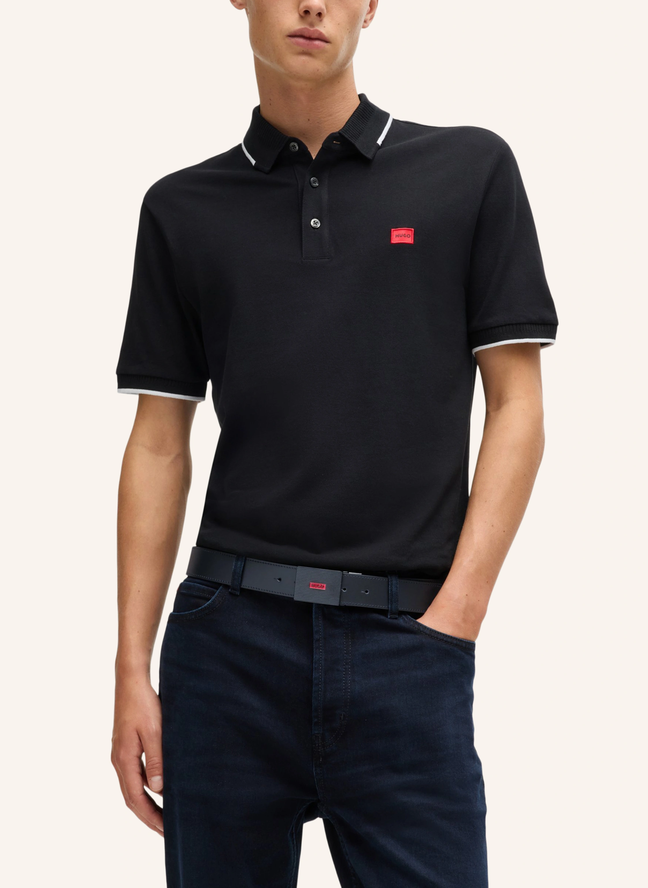 HUGO Casual Gürtel GILBERT-SOFT_OR35