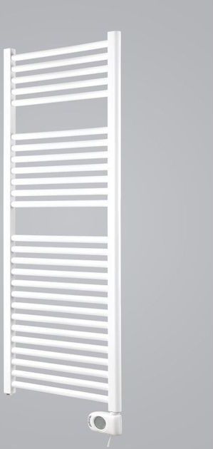 Zehnder - Aura E - Elektrische Handdoekradiator - Wit - Staal