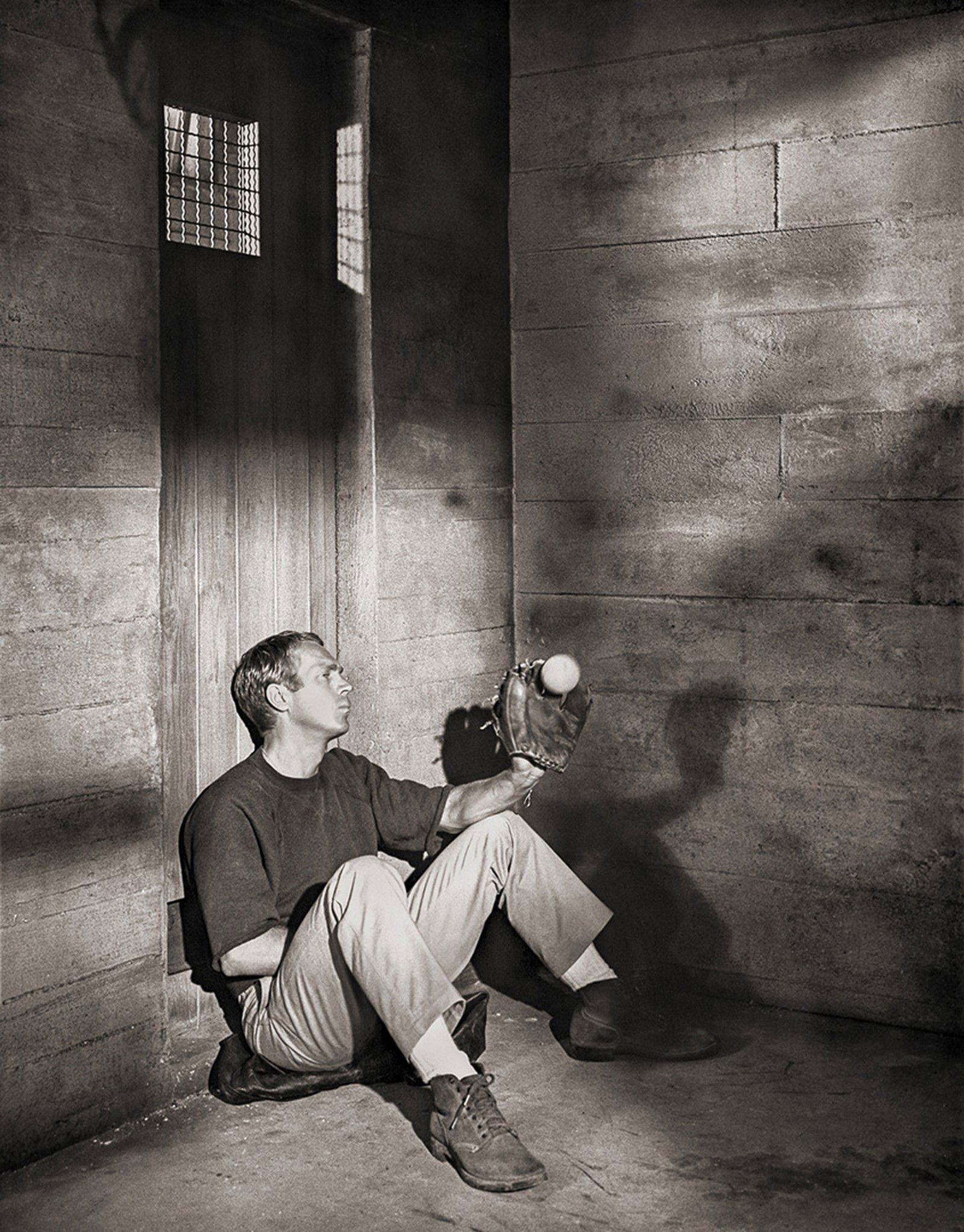 Steve McQueen in The Great Escape by Classic Collection I - Darlings - Small Limited Edition. 30x40.