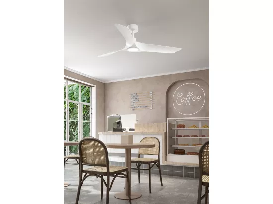Ventilateur de Plafond avec Lumière Perenz 7206 B CT Gris d. 133 cm, 3 Pales, 6 Vitesses, Moteur DC 35W, Silencieux