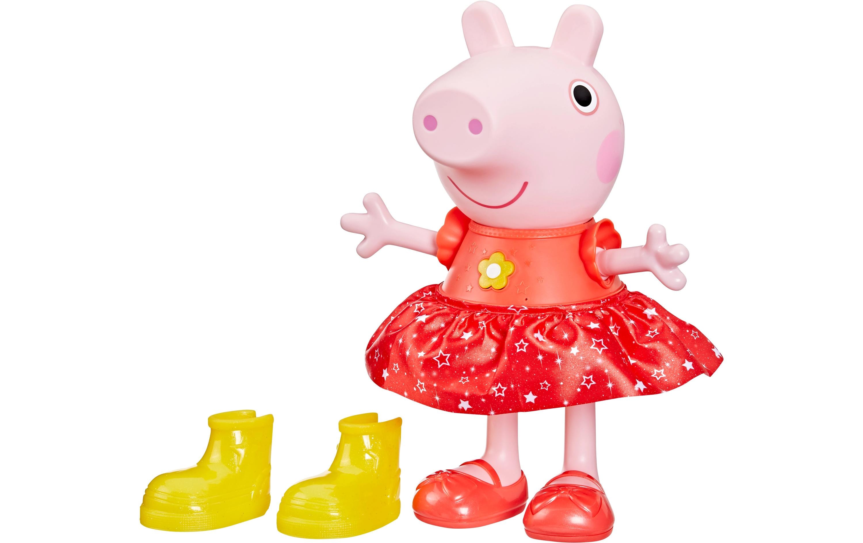 Spielfigurenset Peppas Matschepfützen-Party -DE-Interaktive Puppe mit Soundeffekten