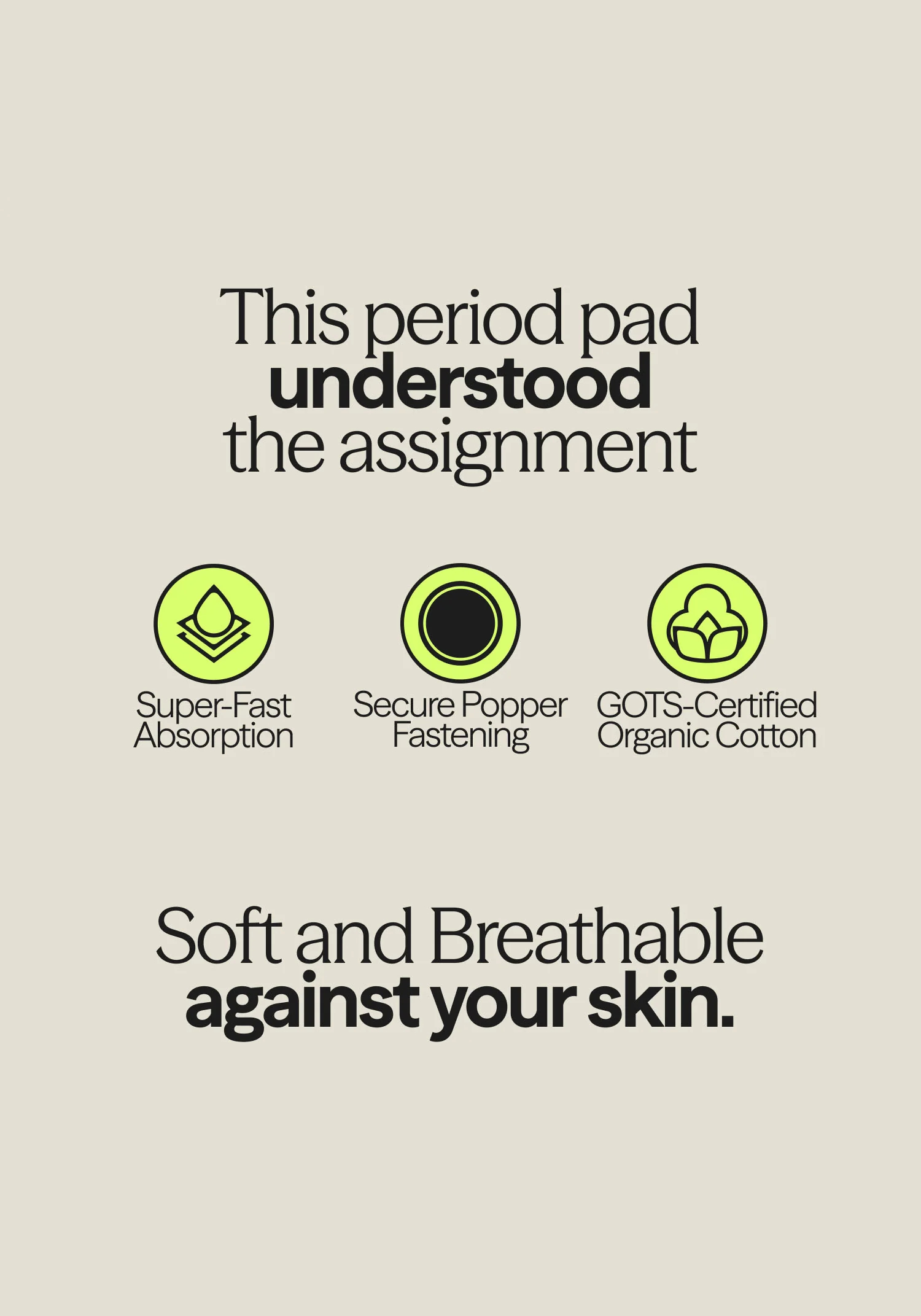 Wuka Wear Reusable Period Pad Heavy Flow