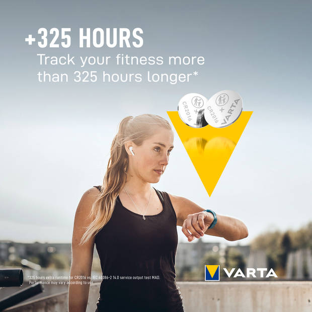 Varta Professional CR2016 batterij - 2 stuks