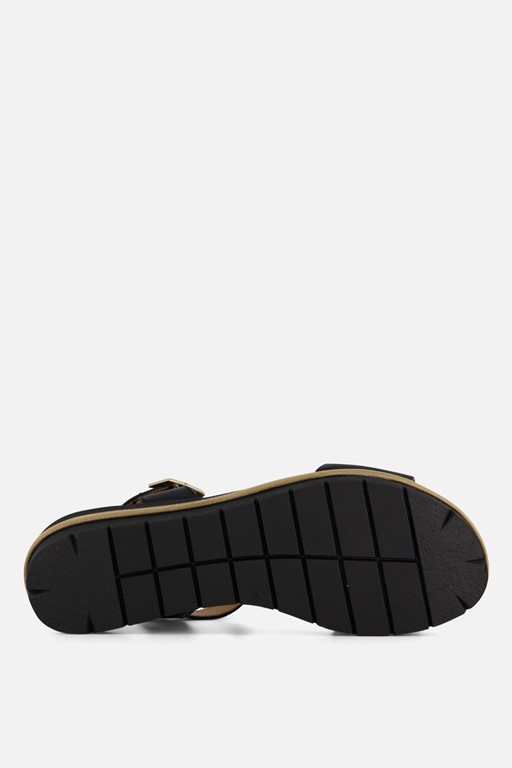 Tamaris Sandalen zwart Leer
