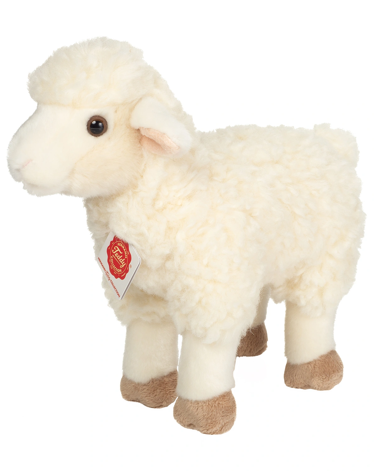 Kuscheltier LAMM stehend (25 cm) in weiß