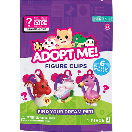Adopt Me figur vedhæng 7,5 cm - flere varianter - assorteret