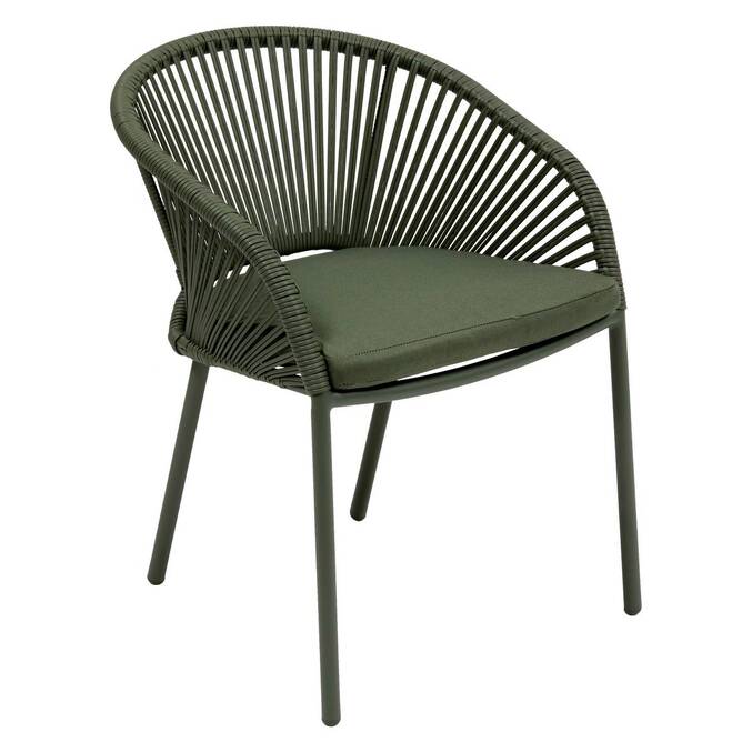 Fauteuil de jardin ORYON Vert laurier