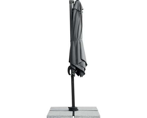 Schneider Rhodos Junior parasol 230 x 230 cm antraciet