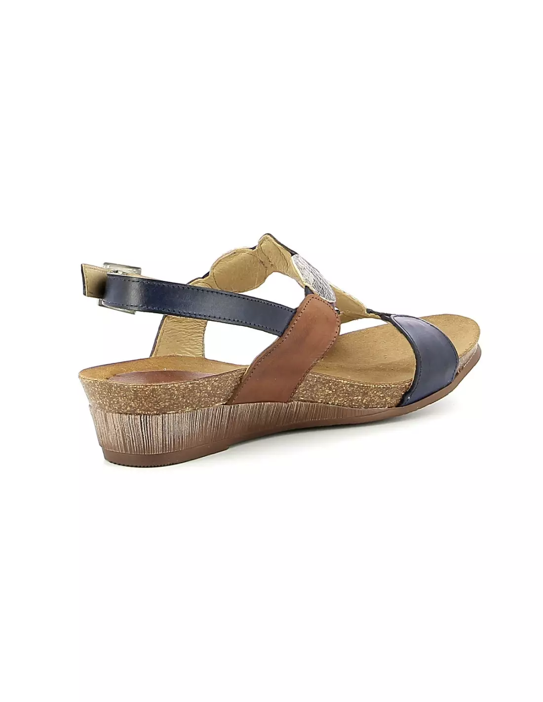 XAPATAN BUROND 5440 MULTI MARINE - Sandales & nu-pieds Multibleu