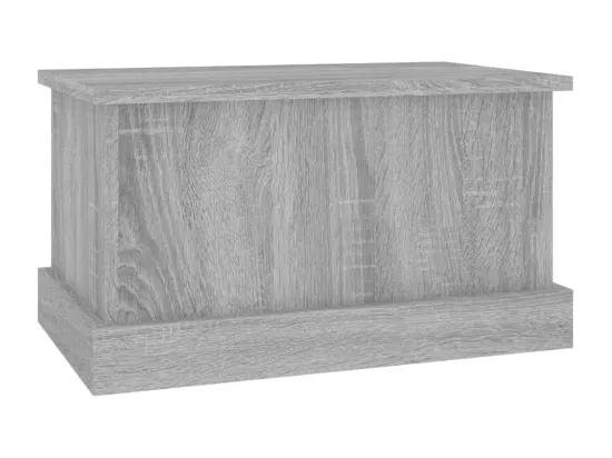 Boîte de rangement sonoma gris 50x30x28 cm bois d'ingénierie