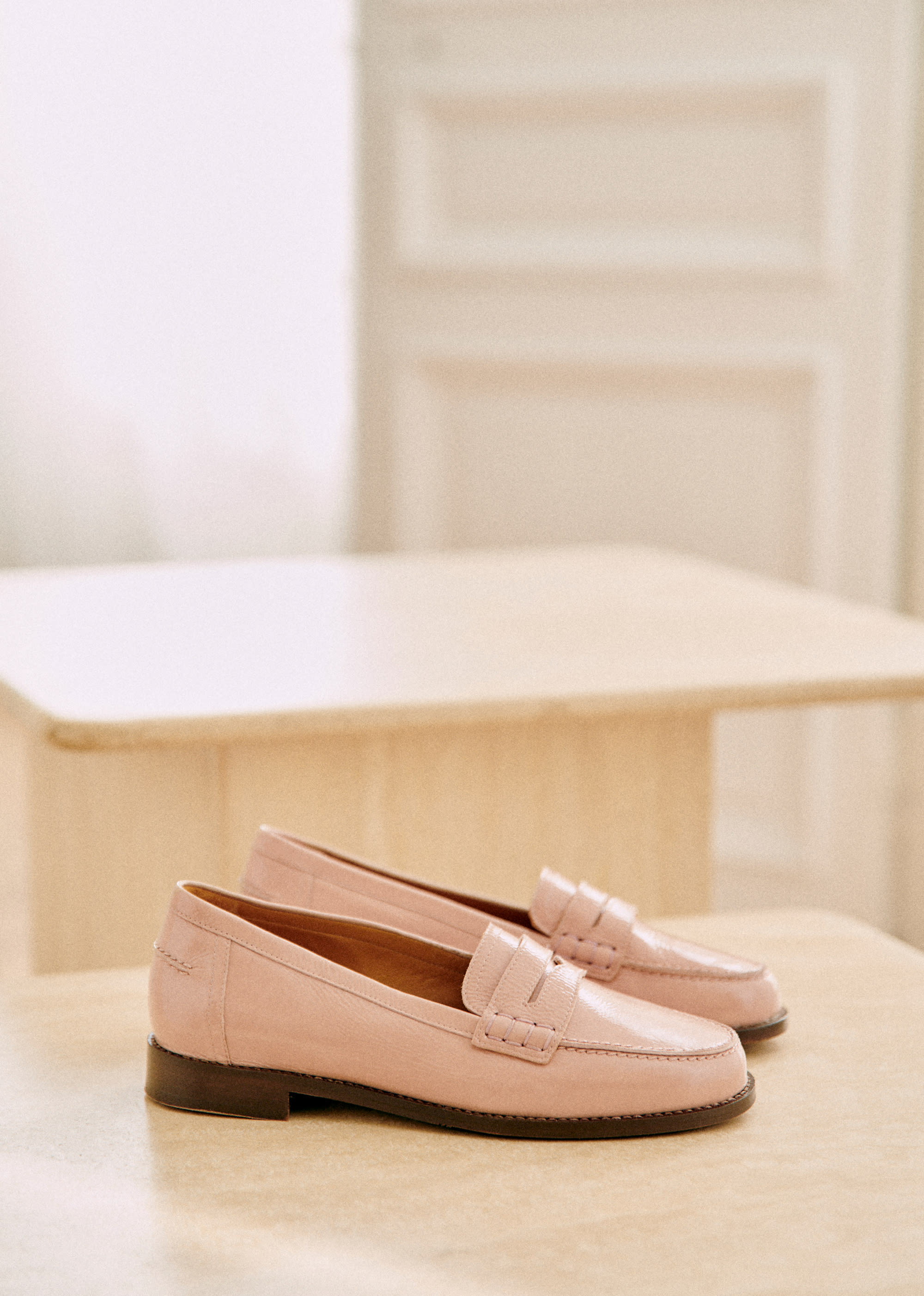Mocassins André - Nude vernis - SOULIERS/SOULIERS Mocassins 5906291